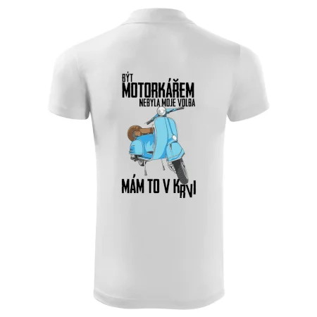 Být motorkářem nebyla moje volba skútr
