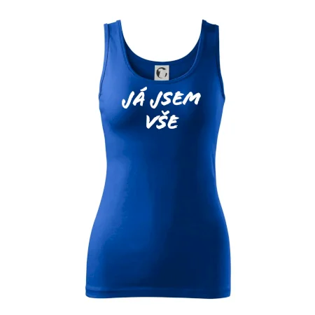 Nápis Já jsem vše!