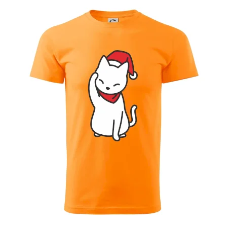 Vánoční kočka mávající