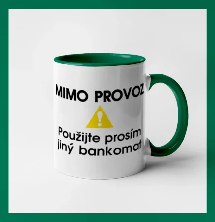 Mimo provoz - použijte jiný bankomat