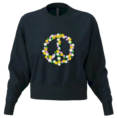 Peace symbol kopretiny