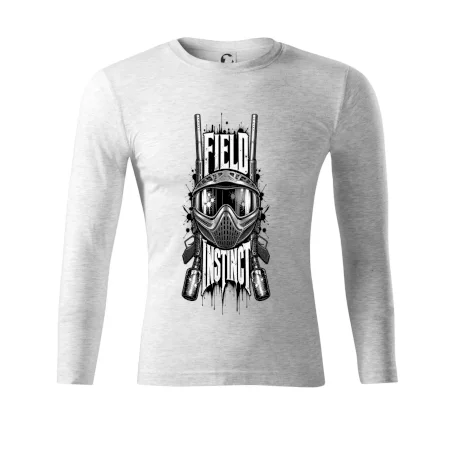 Černobílá maska field instinct paintball