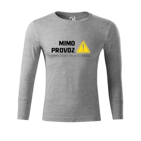 Mimo provoz - trpělivost byla zlomena