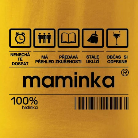 Čárový kód - Maminka