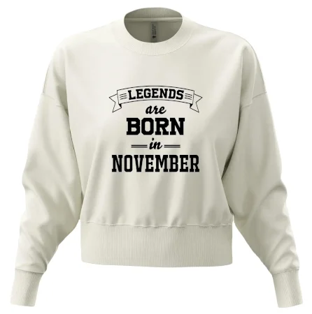 Legends are born in November