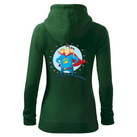 Táta superman - holka a kluk