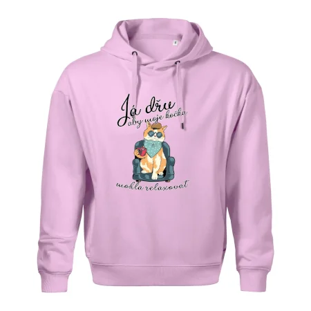 Já dřu, aby moje kočka mohla relaxovat