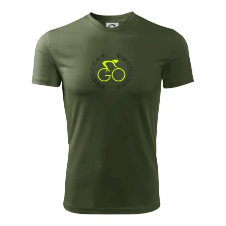GO cyklista (fluo potisk)