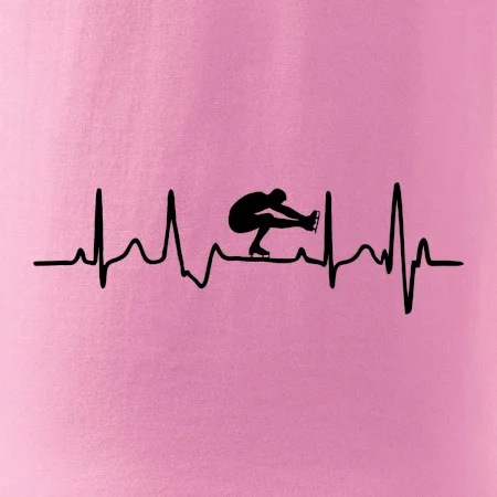 EKG lední brusle