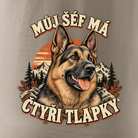 Můj šéf má čtyři tlapky - německý ovčák