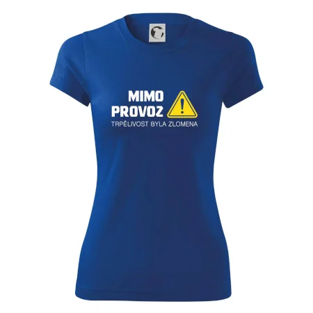 Mimo provoz - trpělivost byla zlomena
