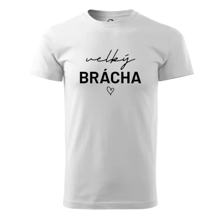 Velký brácha - nápis na prsou
