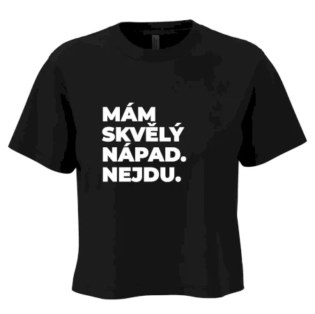 MÁM SKVĚLÝ NÁPAD. NEJDU.