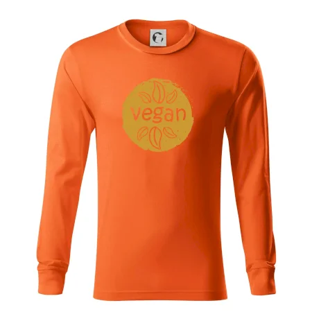 Vegan hnědá kruh