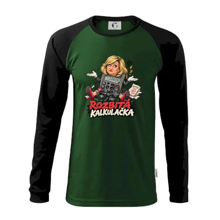 Alenka - rozbitá kalkulačka