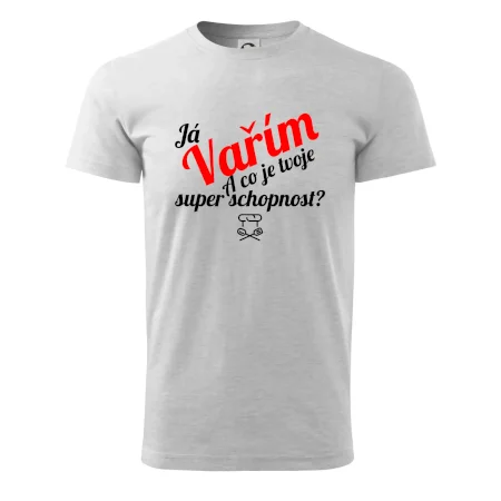 Já vařím - tvoje superschopnost? šikmý nápis
