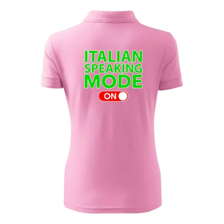 Italian speaking mode - ON