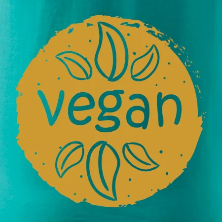 Vegan hnědá kruh