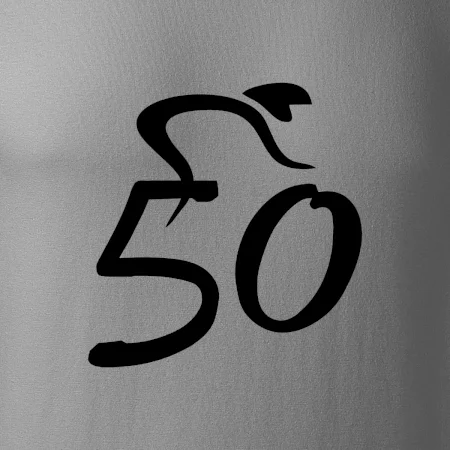 Cyklista slaví padesátku (50)