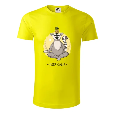Yoga - keep calm kreslený