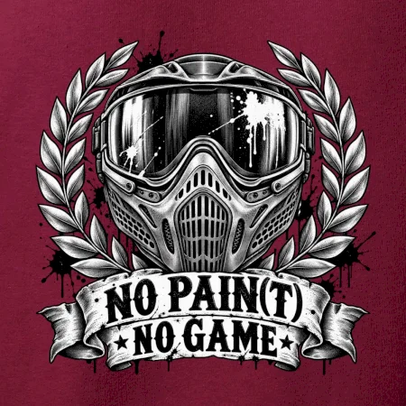 Motiv no paint no game s maskou