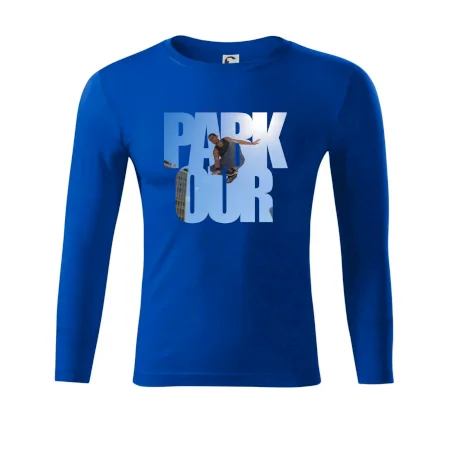 Parkour nápis nebe