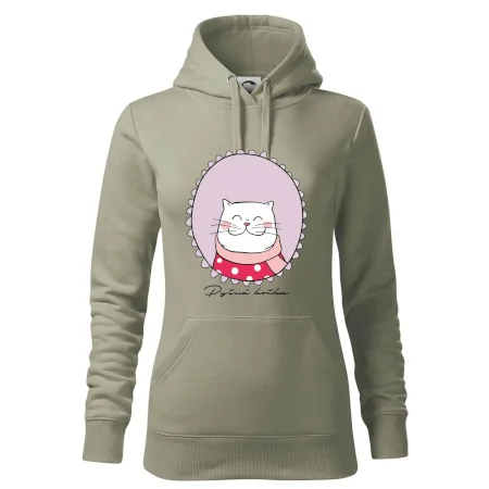 Pyšná kočka fialová