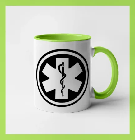 Rescue logo samostatné kulaté