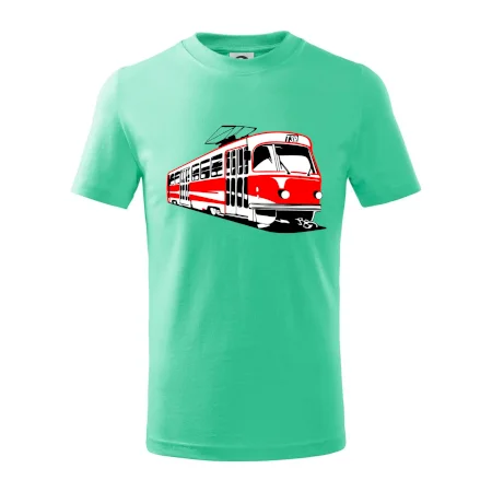 Tramvaj T3R barevná