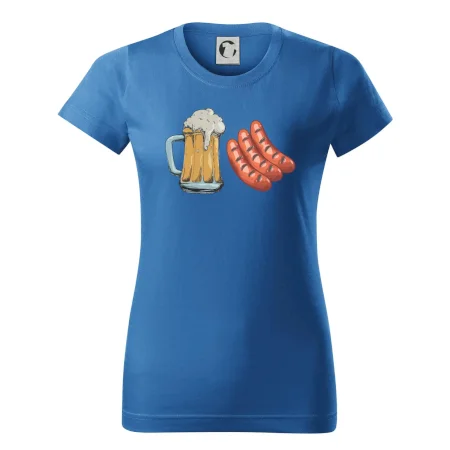 Pivo a klobása