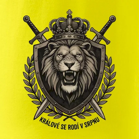 Lev v erbu - králové se rodí v srpnu