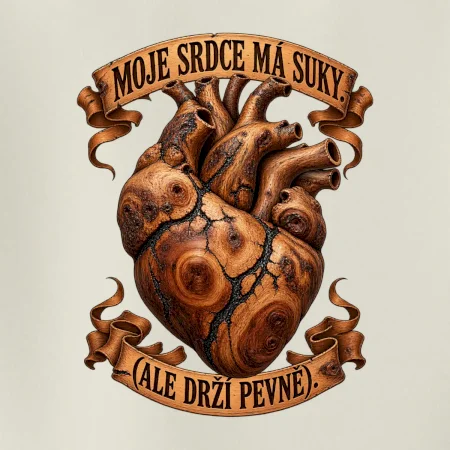 Moje srdce má suky ale drží pevně