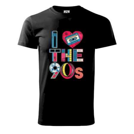 I love 90s - srdce a kazeta