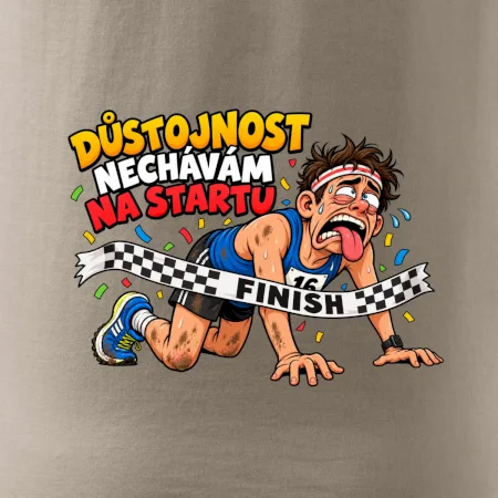 Běžec důstojnost nechávám na startu