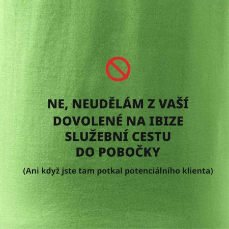 Dovolená na Ibize není služební cesta