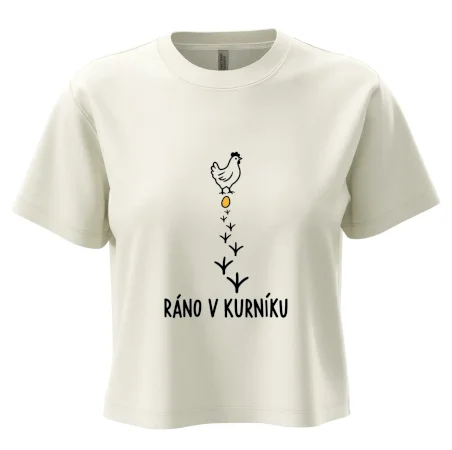 Ráno v kurníku slepice a vejce