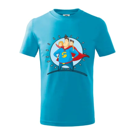 Táta superman - holka a kluk