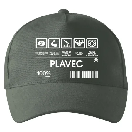Čárový kód  - Plavec/plavkyně