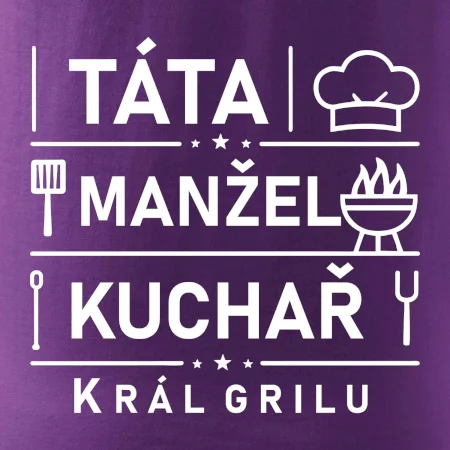 Táta manžel kuchař král grilu