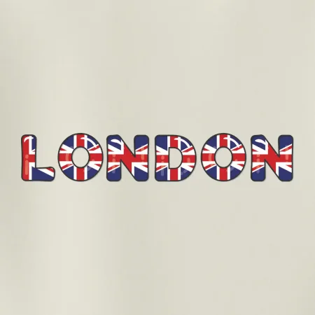 Nápis London vlajka