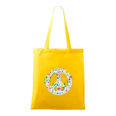 Peace and love symbol