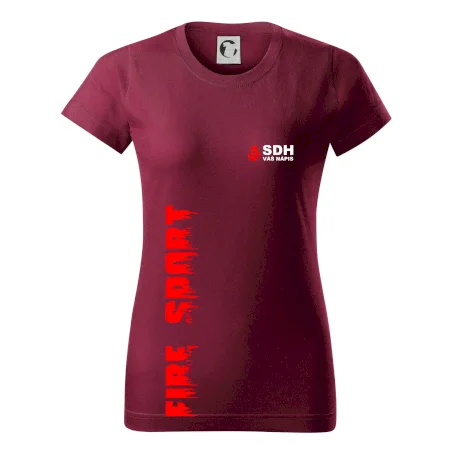 SDH nápis (oheň, firesport, název sboru - vlastní nápis)