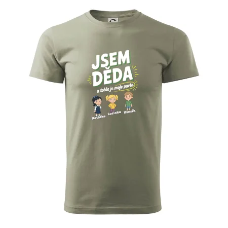 Děda a jeho parta (obrázky a jména vnuků)
