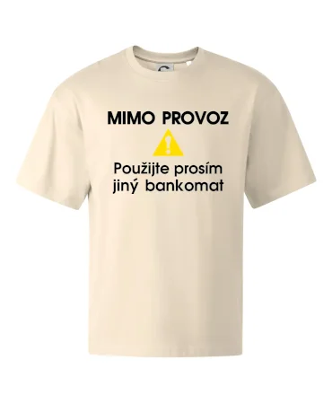 Mimo provoz - použijte jiný bankomat