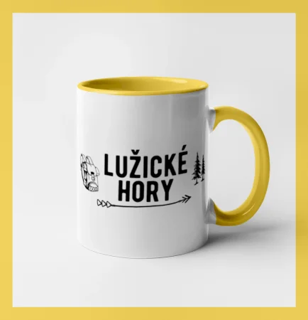 Lužické hory nápis
