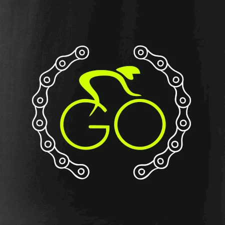 GO cyklista (fluo potisk)