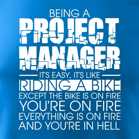 Being A Project Manager - bike