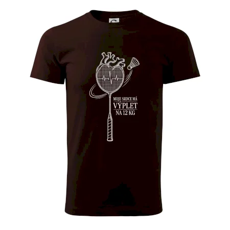 Badminton srdce s výpletem