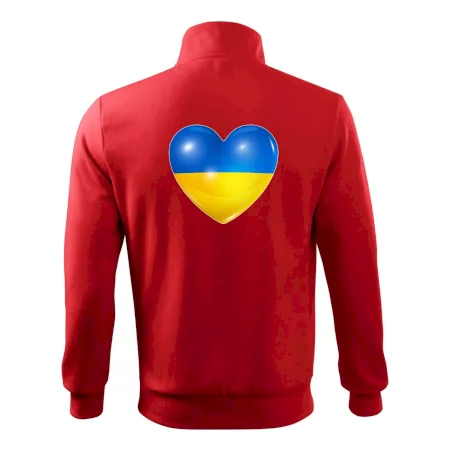 Ukrajina srdce vlajka