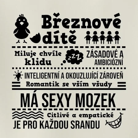 Narozeniny březen